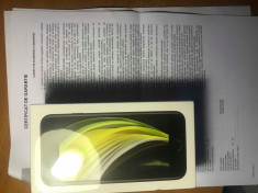 Iphone SE2-2020 Black 64Gb NOU-sigilat(Factura+Garantie 2 ANI) Codat Orange! foto