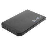 RACK carcasa metalica pentru HDD 2.5&quot; sau SSD SATA cu port USB 2.0 max. HDD 1TB