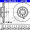 Disc frana VW SHARAN (7N1, 7N2) (2010 - 2016) ATE 24.0125-0158.1