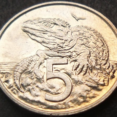 Moneda exotica 5 CENTI - NOUA ZEELANDA, anul 1994 * cod 1611