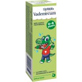 Pastă De Dinți Pentru Copii, Vademecum, 0-6 Ani Măr, Protecție &Icirc;mpotriva Cariilor, Curățare Delicată Dinți Copii, 50 ml