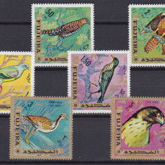 DB1 Fauna Pasari 1969 Fujeira 9 v. MNH