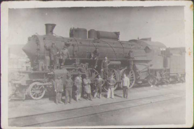 HST 372S Poză locomotivă maghiară Pacific anii 1930-1940 foto