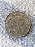 MONEDA - 20 CENT 1982- NOUA ZEELANDA, Australia si Oceania