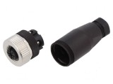 Conector M12 PIN 4 mamă DeviceNet CANopen