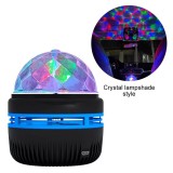 Proiector cu lumini pentru camera, dormitor, de petrecere, LED, RGB, 3W, glob