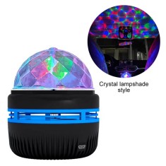 Proiector cu lumini pentru camera, dormitor, de petrecere, LED, RGB, 3W, glob foto