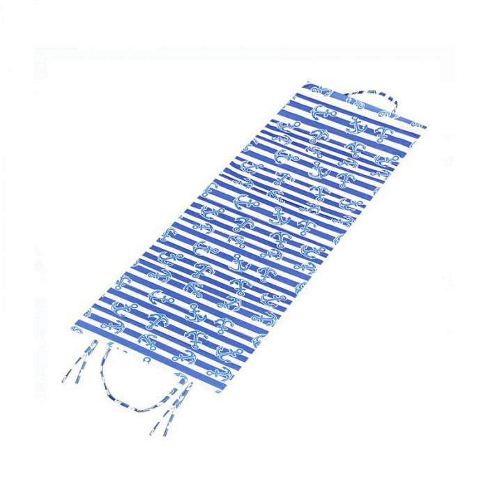 Rogojina - saltea textila cu perna pentru plaja, 180 x 60 cm