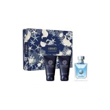 Versace Pour Homme Set cadou pentru bărbați 50 ml EDT + 50 ml gel de duș + 50 ml balsam după ras