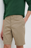 Cumpara ieftin Lacoste pantaloni scurți bărbați, culoarea maro FH2647-02S