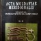 Acta Moldaviae Meridionalis- Anuarul muzeului &bdquo;Stefan cel Mare&rdquo; Vaslui IX-XI