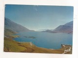 FA146 -Carte Postala - FRANTA - Au col du Mont-Cenis. Le lac et la Chaine Torinese, circulata 1973