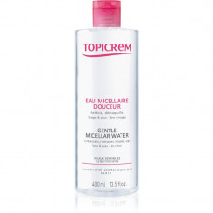 Topicrem UH FACE Gentle Micellar Water apă micelară pentru curățare blânda pentru piele si ochi sensibili 400 ml