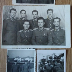 4 foto Ofițeri R. P. R. - promoția 1953