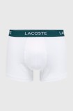 Lasoste boxeri (3-pack) bărbați, culoarea alb 5H3389-NUA