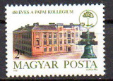 UNGARIA 1981, Aniversari Colegiu Calvinist, Arhitectura, MNH, serie neuzata, Nestampilat