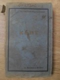 KANT ECRITS POLITIQUES-INTRODUCTION ET NOTES PAR A. AULARD-233067