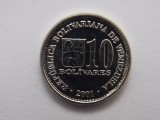 10 BOLIVARES 2001 VENEZUELA-AUNC