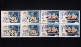 Cumpara ieftin RO 2004 ,LP 1627 , &quot;550 ani n. Amerigo Vespucci &quot; , serie bloc de 4 ,MNH