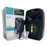 Boxa portabila cu telecomanda, microfon, bluetooth, 20W, mp3, radio FM, USB,