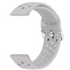 Curea silicon, compatibila Amazfit Active, Telescoape QR, Gri
