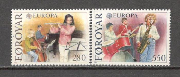 Feroe.1985 EUROPA-Anul muzicii SE.606