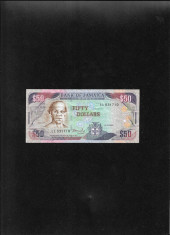 Jamaica 50 dollars 2007 seria031710 foto