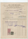 Romania, Luigi si Eliseo Strazzaboschi, Factura, Comarnic, 1923