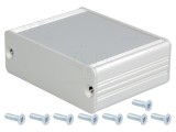 Carcasă aluminiu gri AKG 69mm x 50mm x 24mm