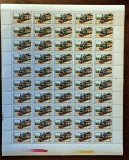 TIMBRE ROM&Acirc;NIA LP1361/1994 125 ani administratie feroviara rom&acirc;nă -Coala 50 -MNH, Nestampilat