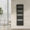 Handtuchheizk&ouml;rper Voss Schwarz 160x50cm Lamellen [neu.haus] HausGarden Leisure