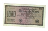 Bancnota Germania 1000 mark/marci 15 septembrie 1922, seria verde