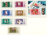 Mongolia 1980 Mi 1287/93 + bl 63 MNH - Jocurile Olimpice de vara, Moscova, Nestampilat