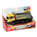 DICKIE TOYS CITY WORKER VEHICUL DE CONSTRUCTII CU LUMINI SI SUNETE CAMION