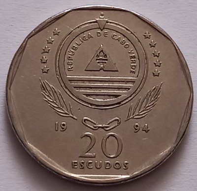 Capul Verde, 20 Escudos 1994 foto