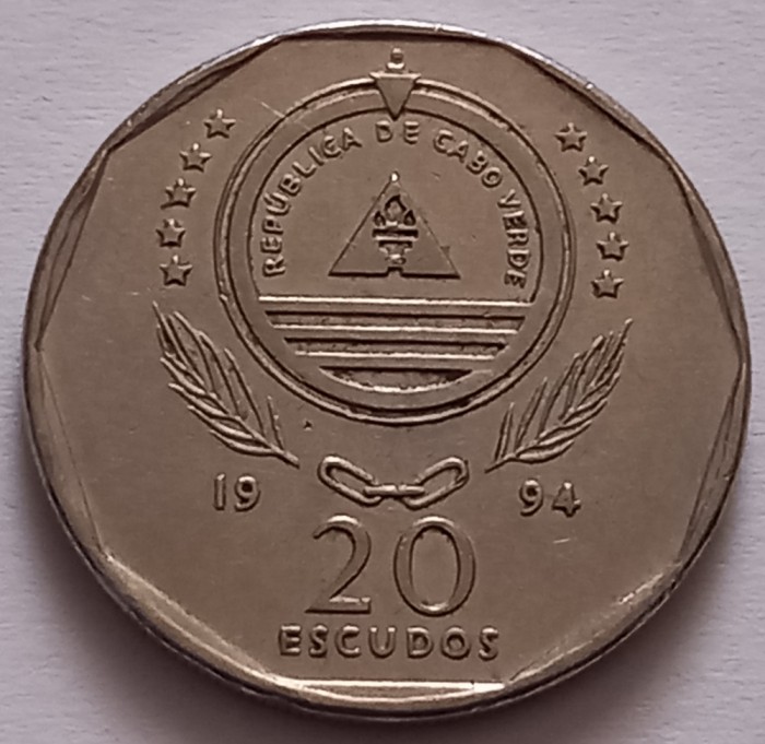 Capul Verde, 20 Escudos 1994