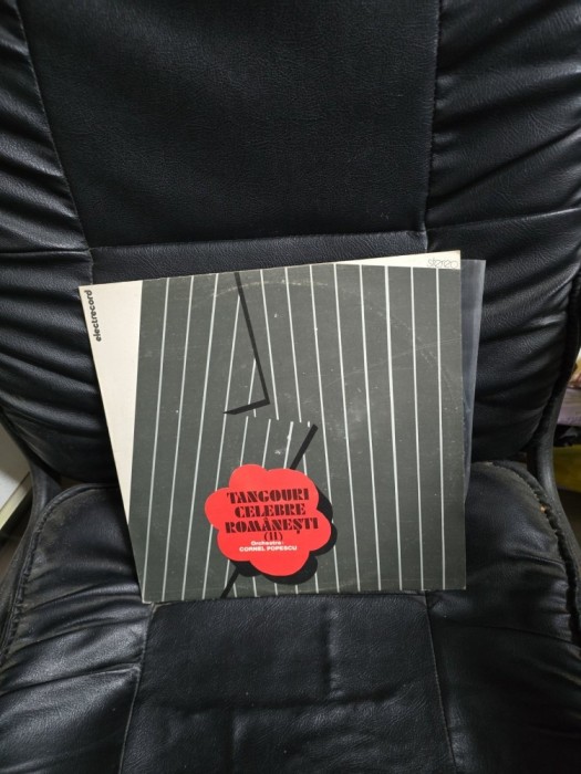 Vinil Tangouri celebre rom&acirc;nești (II) - Cornel Popescu