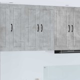 vidaXL Dulap de bucătărie Gri din beton 60 x 31 x 80 cm Lemn compozit 885398