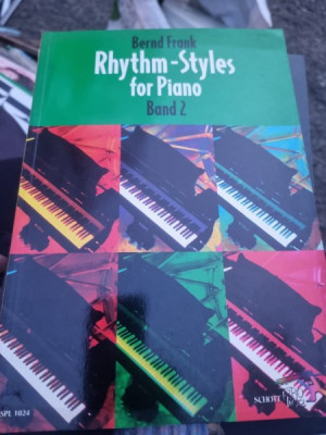 Bernd Frank - Rhythm-Styles for Piano Vol. II foto