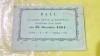 G218-I-Bilet Bal vechi 1864-Sasii romani din Reghin Ardeal