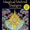 Creative Haven Magical Mehndi Designs Coloring Book: Striking Patterns on a Dramatic Black Background