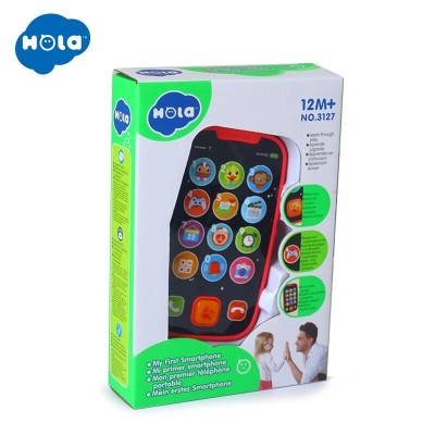 PRIMUL MEU TELEFON SMART ROZ CU MUZICA SI LUMINI foto