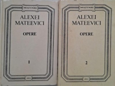 Opere (2 volume) - Alexei Mateevici foto