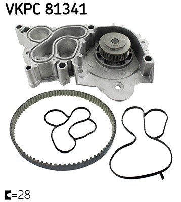SKF VKPC 81341 Pompă de apă, răcire motor foto