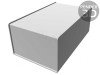 Carcasă Desktop Aluminiu 152x254x102mm