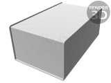 Carcasă Desktop Aluminiu 152x254x102mm