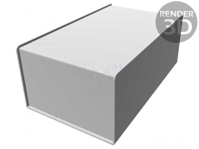 Carcasă Desktop Aluminiu 152x254x102mm foto