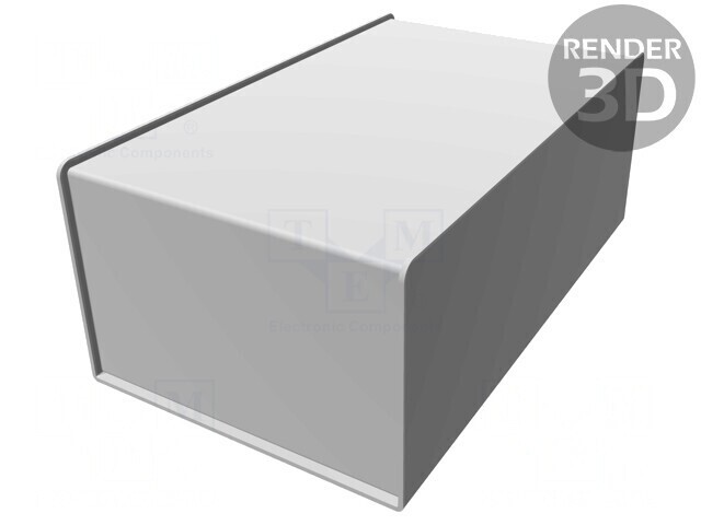 Carcasă Desktop Aluminiu 152x254x102mm