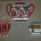 LUCIA BELLER ( 1889-1961 ) PROIECT PENTRU VASE-CERAMICA, grafica color