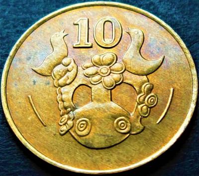 Moneda exotica 10 CENTI - CIPRU, anul 1994 * cod 1097 A foto